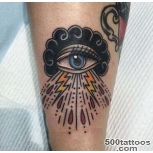 tattoo #occhio #fulmini  Tattoo old school  Pinterest  Tattoos _35