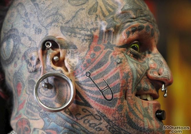 7 scary tattoo addicts. Would you date one of them    Photo4 ..._9