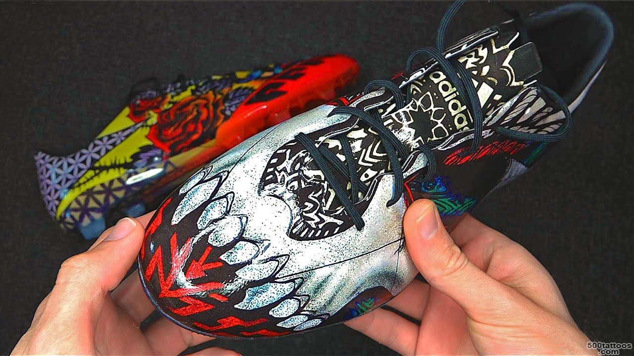 Craziest Football Boots Ever adidas F50 Tattoo Pack LE Unboxing ..._10