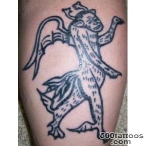 Tattoo age tattoo in crisp abstract style on the upper arm