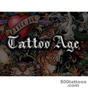 Tattoo age tattoo in refined geometric style on the shoulder