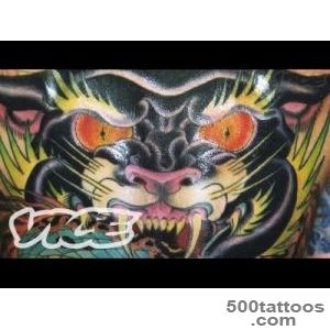 Traditional tattoo age tattoo with intricate linework on the collarbone