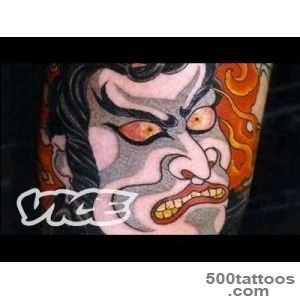 A bold tattoo age tattoo using minimalist technique on the neck