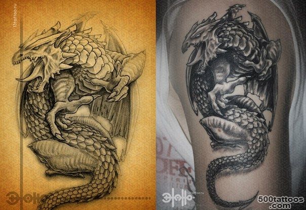 Bold tattoo age tattoo in watercolor style on the neck