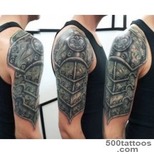 Armor tattoo design, idea, image