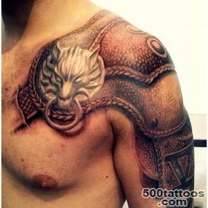 9 Best Armor Tattoo Images And Designs For Men_16