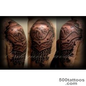 Armor tattoo  tatuagem de armadura   fabio_king  Armor Tattoo _6