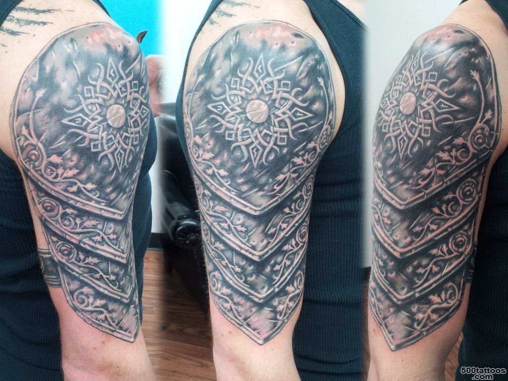 DeviantArt More Like Celtic Armor Tattoo by ShannonRitchie_48