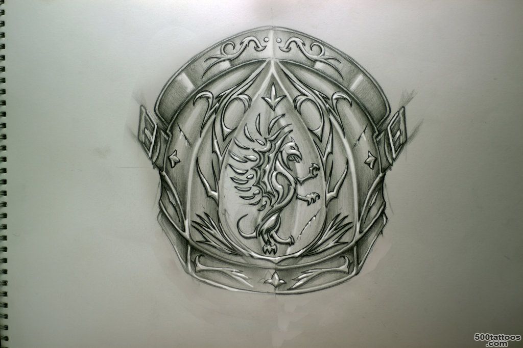 DeviantArt More Like Sketch for the shoulder armor tattoo by TimHag_37