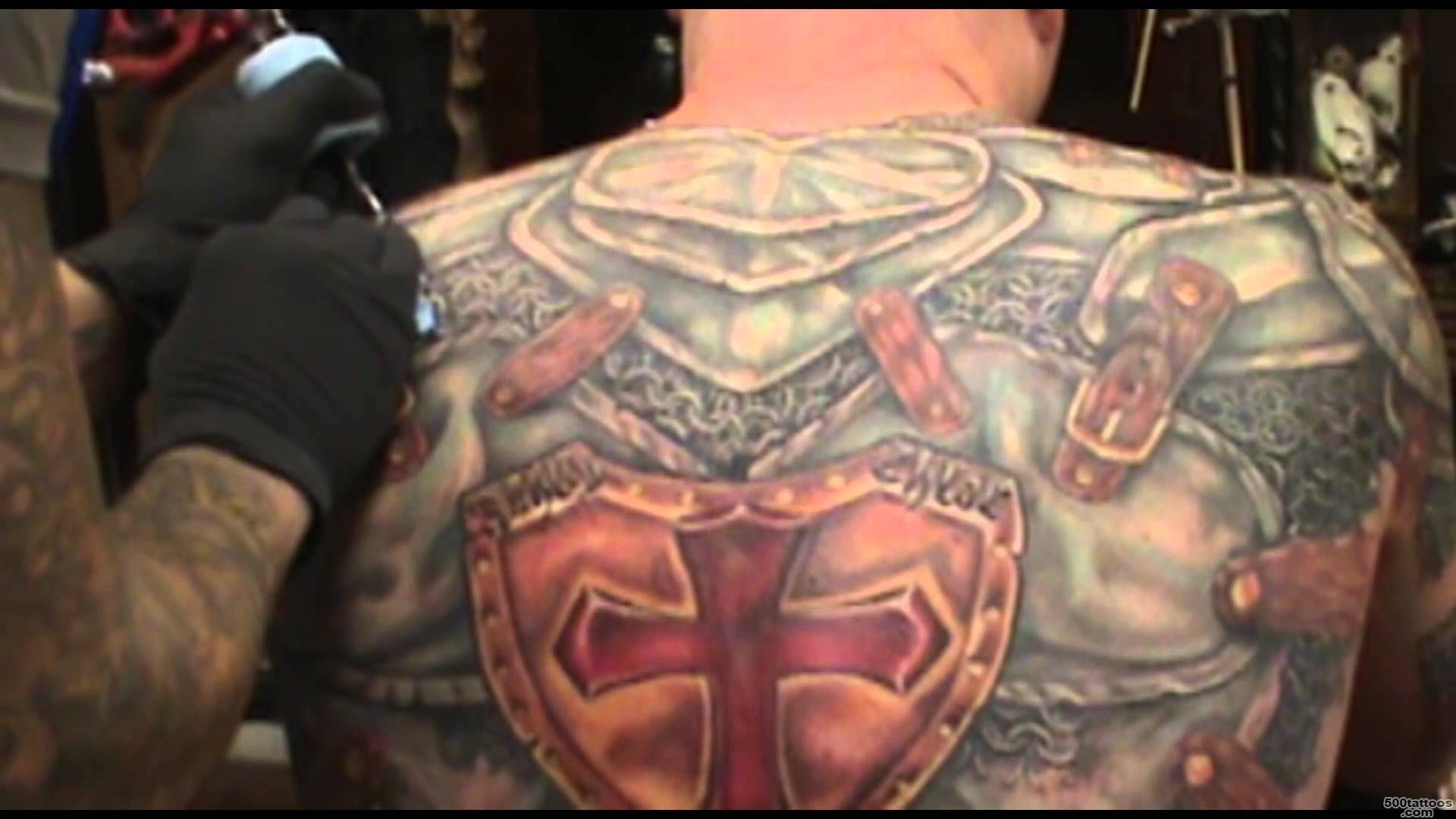 James Danger Harvey Presents.....Largest Armor Tattoo in the world ..._36