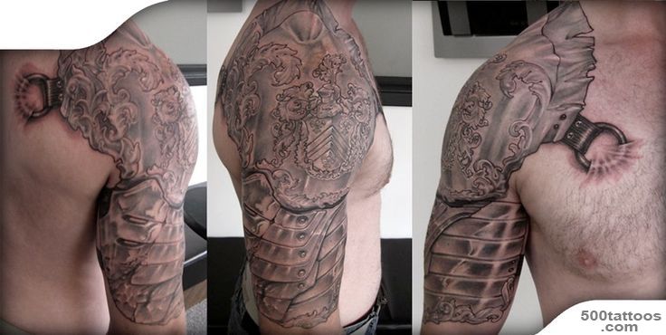 Shoulder Armor Tattoo  tattoo  Pinterest  Shoulder Armor ..._14