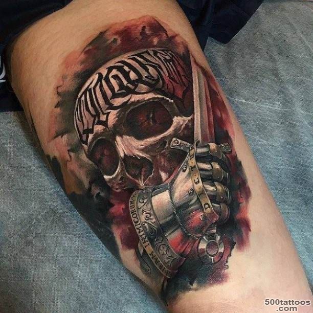 Tattoo armor with sword and Skull   Ideas Tattoo Designs_38