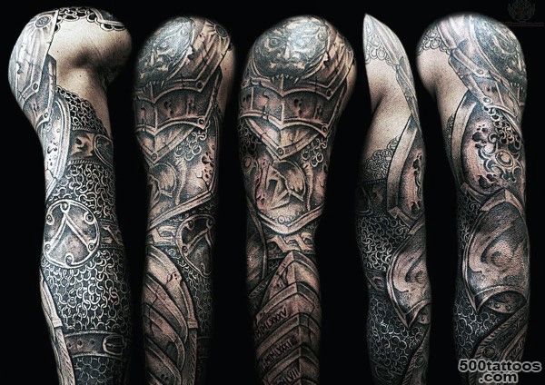Top 90 Best Armor Tattoo Designs For Men   Walking Fortress_2
