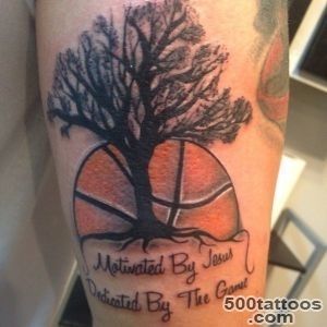 40 Basketball Tattoo Designs And Ideas For Men  I Luv Sports_30