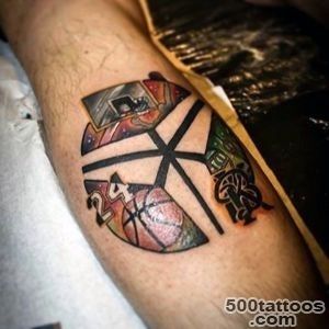 40 Basketball Tattoos For Men   Masculine Design Ideas_1