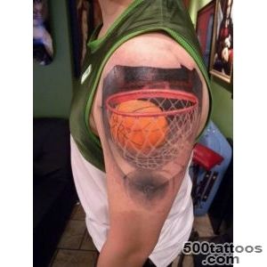 Pin With Basketball Elements Another Way To Keep A Tattoo on Pinterest_46