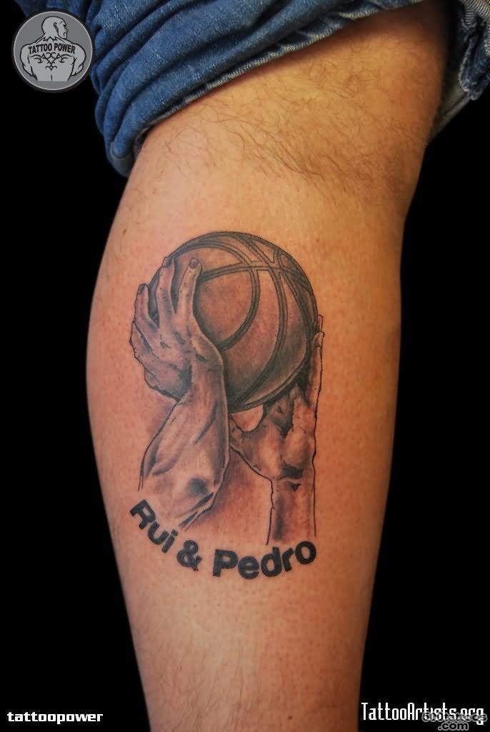Basketball Tattoo Images amp Designs_19