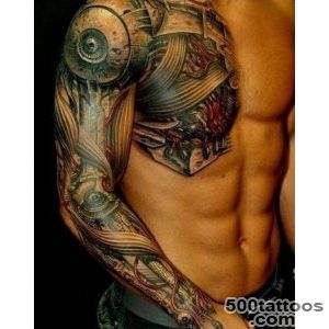 Arm and chest biomechanics Tattoo   Ideas Tattoo Designs_12
