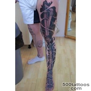 biomechanical tattoo on Pinterest  Mechanical Tattoo _17
