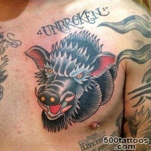 15 Latest Boar Tattoo Images, Pictures And Photos Ideas_5