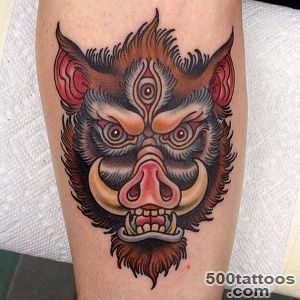 15 Latest Boar Tattoo Images, Pictures And Photos Ideas_14