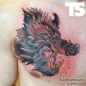 Boar Tattoo Images amp Designs_19