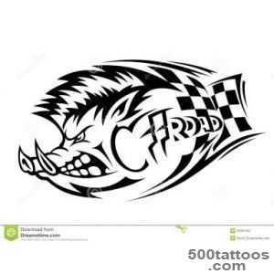 Wild Boar Tattoo Stock Photos, Images, amp Pictures – (144 Images)_45