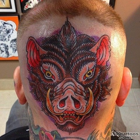 Boar Tattoo Images amp Designs_23