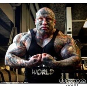 Danish weightlifter Jens Dalsgaard has 40 tattoos and weighs 20 _18