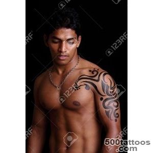 Indian Young Body Builder Posing To The Camera Stock Photo _23