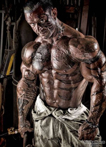 Top Sleeve Tattoo Ideas For Bodybuilders Images for Pinterest Tattoos_38