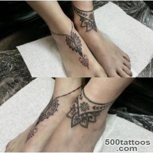Ankle Bracelet tattoos 8 (598?593)  tatuagens  Pinterest _37