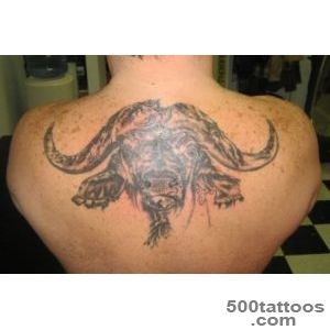 Animal Tattoos » Buffalo Tattoo_3