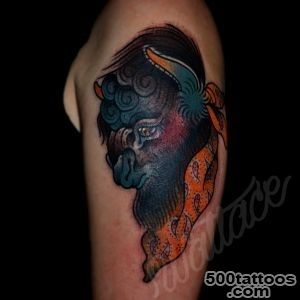 Buffalo Tattoo  RAYMOND WALLACE TATTOOING_40