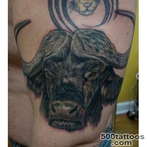 Paradise Tattoo Gathering  Tattoos  Black and Gray  Cape Buffalo_11