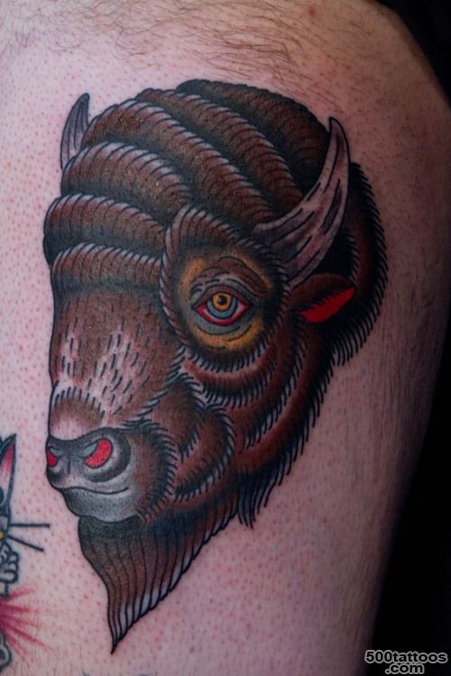 Buffalo Tattoo  Lo Tatuaje Amigo  Pinterest  Buffalo Tattoo ..._47