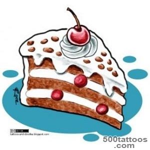 Cake Tattoos, Designs And Ideas  Page 16_33