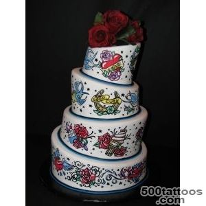 Pin Specialty Cake Tattoo Inspiration Tiered on Pinterest_3