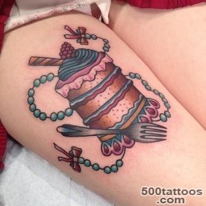 tattoo cake girly gastowntattoo matthouston illustratedgentleman •_39