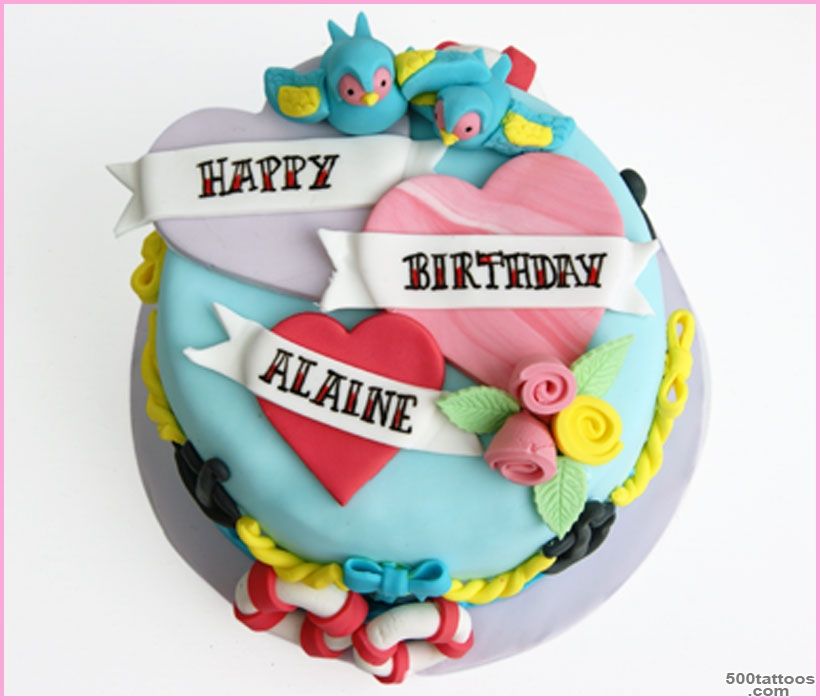 Just For You Cakes Dublin Sailor Tattoo Cake_46