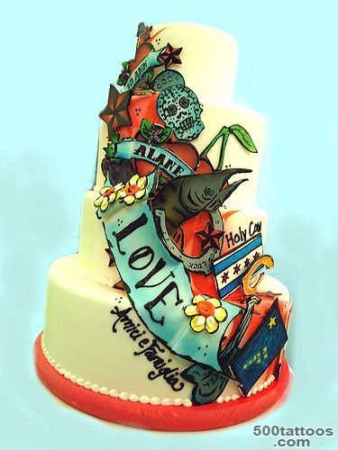 tattoo cakes   a gallery on Flickr_9