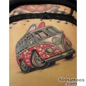 56 VW Tattoos For People Who Love Cars A Bit Too Muc_7