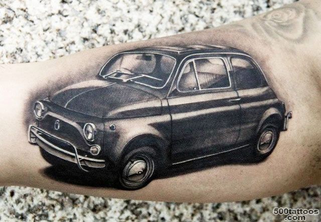 Cars tattoo by Erich Rabel  Photo No. 7340_18