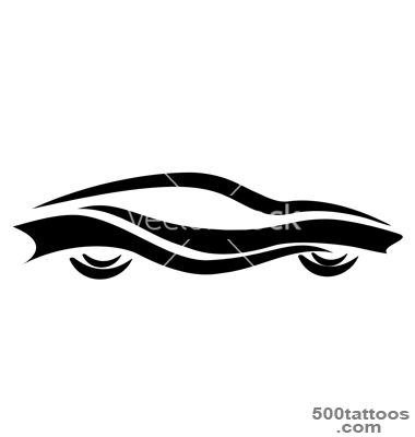 Pin Car Tattoo Vector Illustration Stockpodium Image 7705605 on ..._21