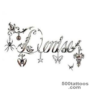 Denise Tattoo Design (with charms) by Denise A Wells  Flickr_11