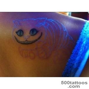 11+ Cheshire Cat Back Shoulder Tattoos_42