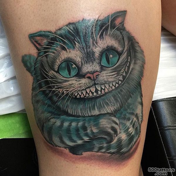 22 Awesome Cheshire Cat Tattoos   Catster_3