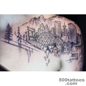22 Breathtaking City Tattoos That Will Give You Wanderlust_45