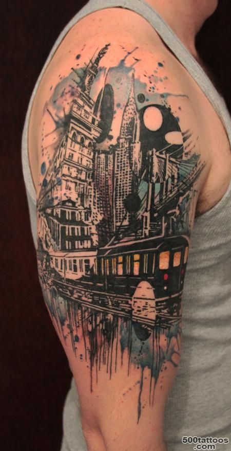City by Gene Coffey TattooNOW_5