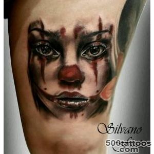 70+ Awesome Clown Tattoos_32